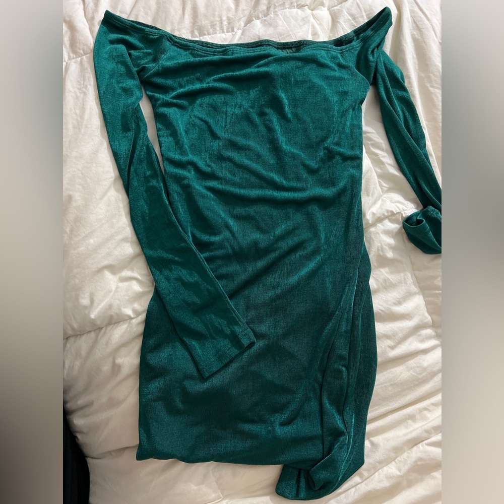 Princess polly off shoulder mini dress
